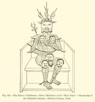 Der Fürst der Finsternis (Stich) von French School