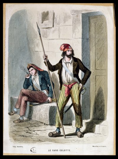 Der Sans-Culotte von French School