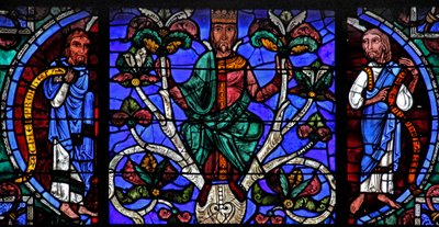 Der Baum Jesse: Samuel, ein Jesse-König, Amos von French School