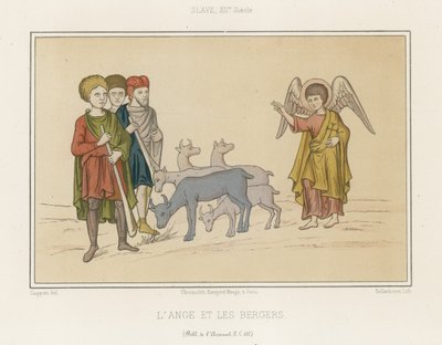 Der Engel und die Hirten von French School