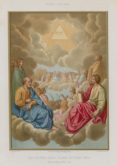 Die Apostel St. Peter und St. Paul von French School