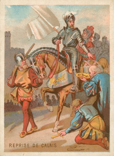 Die Eroberung von Calais durch König Heinrich II. von Frankreich von French School