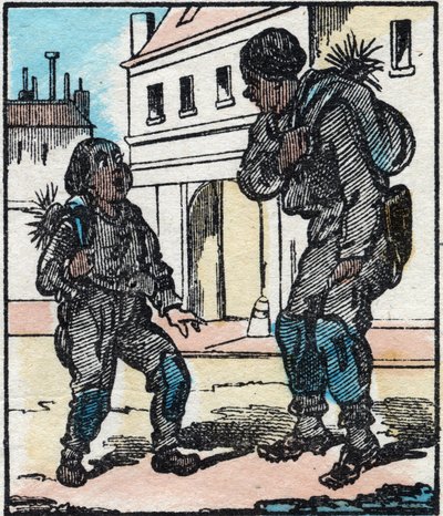 Der Schornsteinfeger. (La chanson des metier) von French School