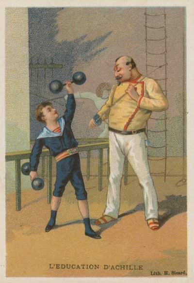 Die Erziehung des Achilles von French School