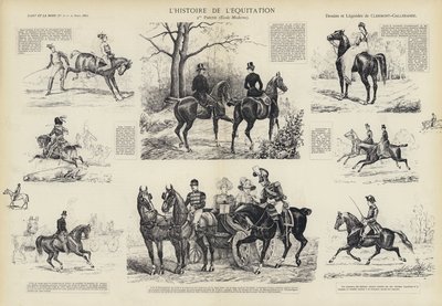 Die Geschichte des Reitens von French School