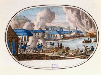Der letzte Tag der Belagerung von Toulon, 18. Dezember 1793 von French School