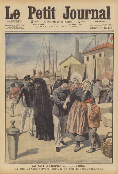 Der Verlust des französischen U-Boots Pluviose von French School