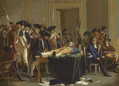 Der Morgen des 10. Thermidor, Jahr II (1794) von French School