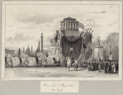Das Staatsbegräbnis von Napoleon Bonaparte von French School