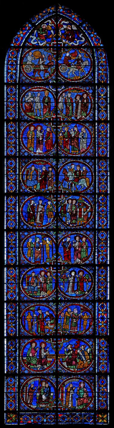 Die Geschichte der Heiligen Simon und Judas von French School