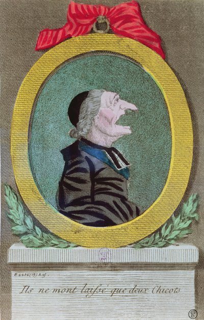 Sie haben mir nur zwei Stümpfe gelassen, 2. November 1789 von French School