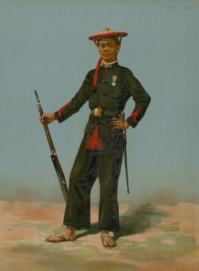 Anamitischer Schütze von French School