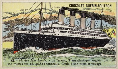 Titanic, britischer transatlantischer Liner von French School