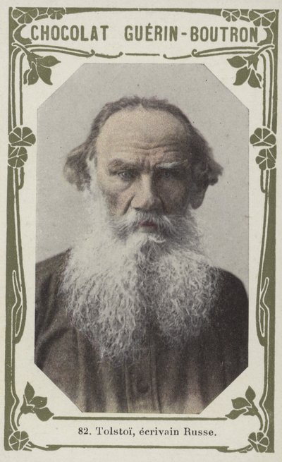 Tolstoi, russischer Schriftsteller von French School