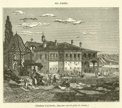 Grab von Ali-Pacha, in einem Hof des Palastes von Janina von French School
