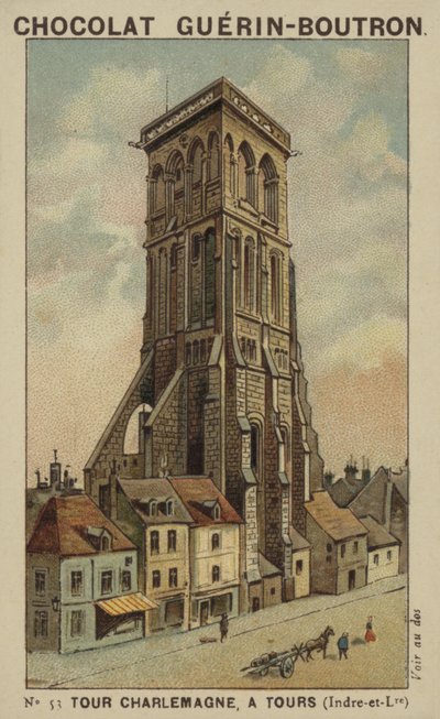 Karlmann-Turm in Tours, Indre-et-Loire von French School