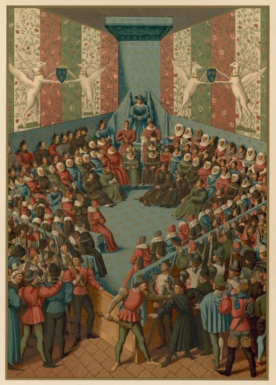 Prozess gegen Johann, Herzog von Alençon von French School