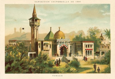 Tunesien, Weltausstellung 1889, Paris von French School