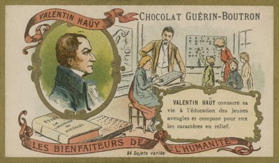 Valentin Haüy, französischer Pionier der Blindenbildung von French School