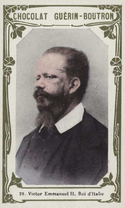 Viktor Emanuel II., König von Italien von French School