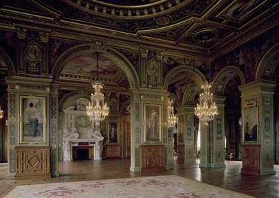 Ansicht der Salle des Arts, nach 1871 von French School