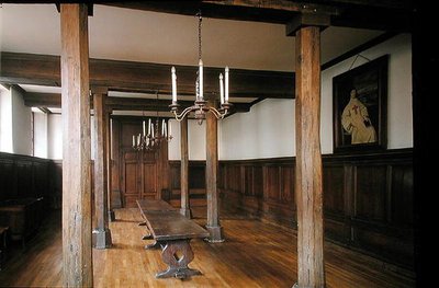 Ansicht des Kapitelsaals des Hopital de la Maternité von French School