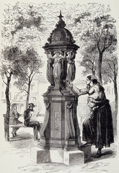 Wallace-Brunnen von French School