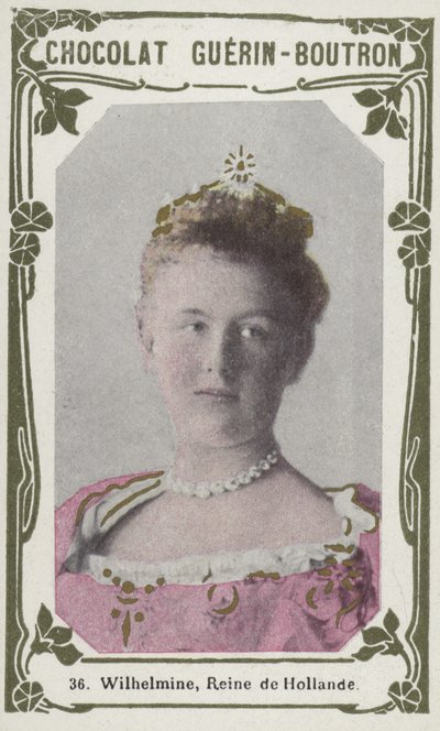 Wilhelmina, Königin der Niederlande von French School