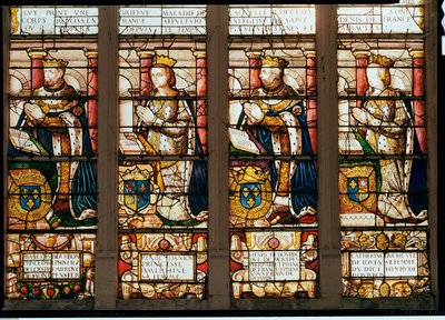 Fenster, das Francois de Bourbon (1539-92) Prinz Dauphin, Rene d