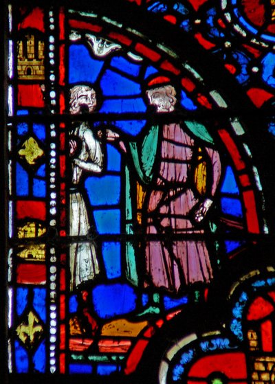 Fenster w13 Triumph von Mordechai Esth VI 11 von French School