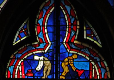 Die Götzen gestürzt von French School