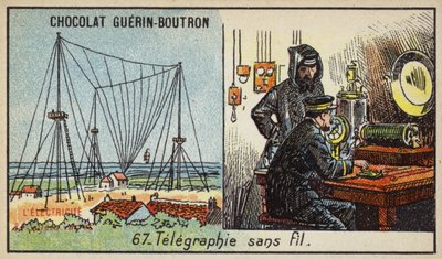 Drahtlose Telegrafie von French School