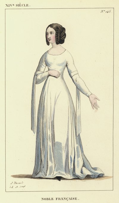 XIV Jahrhundert, Französischer Adliger von French School