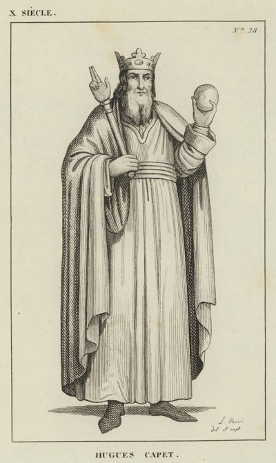 X Jahrhundert, Hugo Capet von French School