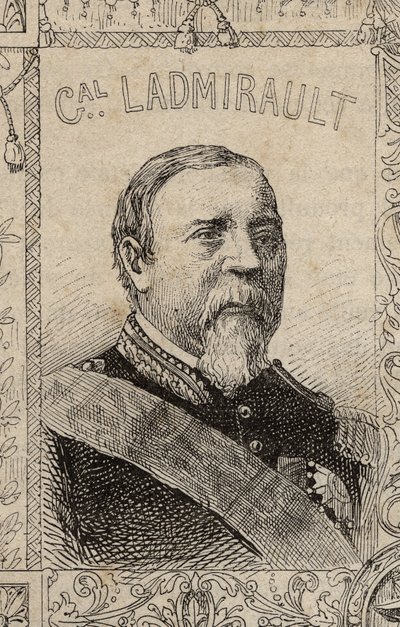 Porträt des französischen Generals Paul de Ladmirault - 1870-71 von French School