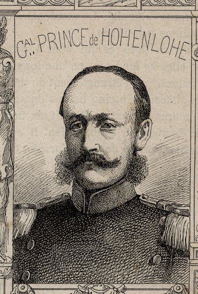 Porträt des deutschen Generals Clovis de Hohenlohe-Schillingsfürst von French School