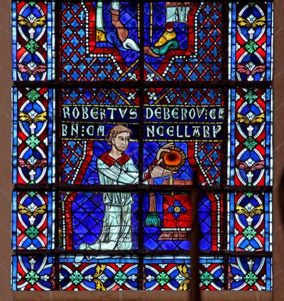 Der Stifter - Robert de Bérou von French School