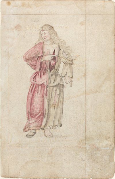 Personifikation der Freundschaft (Amicitia) von French early 16th Century