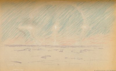 Mondring mit Scheinmonden und einem Vorschlag für horizontale Achsen, 24. November 1893 von Fridtjof Nansen