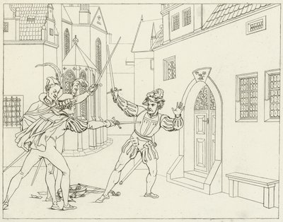 Illustration zu Goethes Faust von Friedrich August Moritz Retzsch