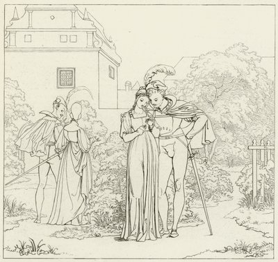 Illustration zu Goethes Faust von Friedrich August Moritz Retzsch