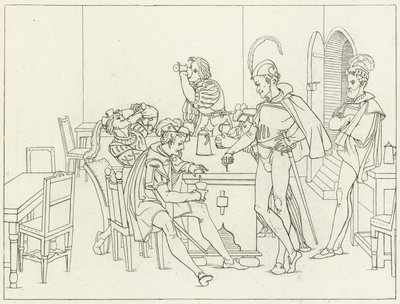 Illustration zu Goethes Faust von Friedrich August Moritz Retzsch