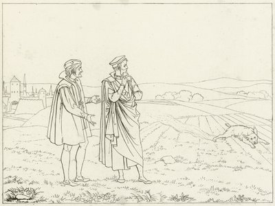 Illustration zu Goethes Faust von Friedrich August Moritz Retzsch
