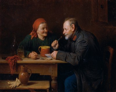 Das Mittagsmahl von Friedrich Friedländer Ritter von Malheim