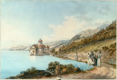 Schloss Chillon von Friedrich Georg Wexelberg