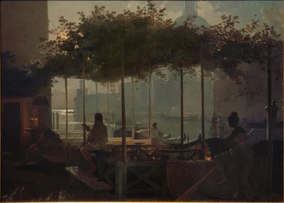 Mondnacht in Venedig von Friedrich Nerly