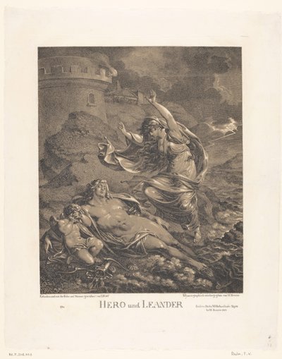 Hero und Leander von Friedrich Wilhelm Reuter