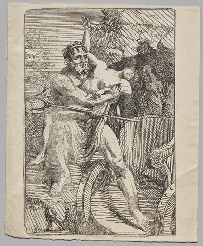 Die Entführung der Proserpina durch Pluto (2. Version) von Friedrich Wilhelm Reuter