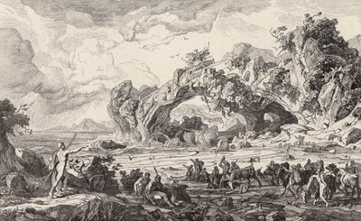 Tötung des heiligen Viehs des Helios von Friedrich the Elder Preller