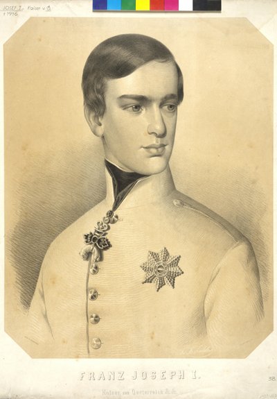Kaiser von Österreich Franz Joseph I von Friedrich von Amerling